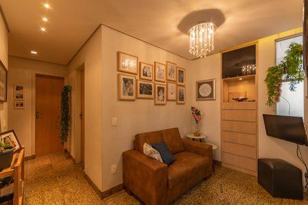 Sala de apartamento à venda com 3 quartos, 85m² em Castelo, Belo Horizonte