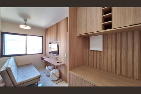 Sala/Cozinha de kitnet/studio à venda com 1 quarto, 26m² em Vila Pompéia, São Paulo