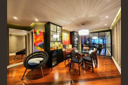 Sala de Jantar de apartamento à venda com 3 quartos, 166m² em Itaim Bibi, São Paulo