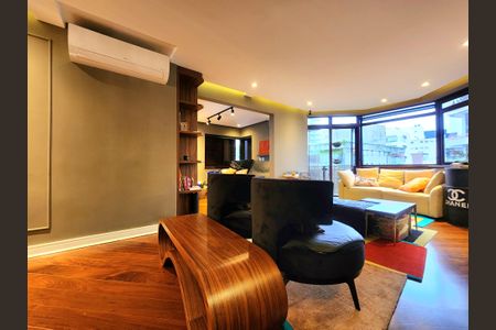 Sala de apartamento à venda com 3 quartos, 166m² em Itaim Bibi, São Paulo