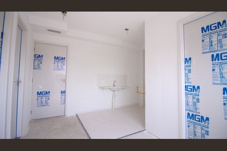 Sala/Cozinha de apartamento à venda com 2 quartos, 38m² em Quinta da Paineira, São Paulo