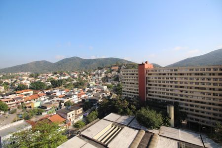 Vista da Sala de apartamento para alugar com 2 quartos, 56m² em Taquara, Rio de Janeiro