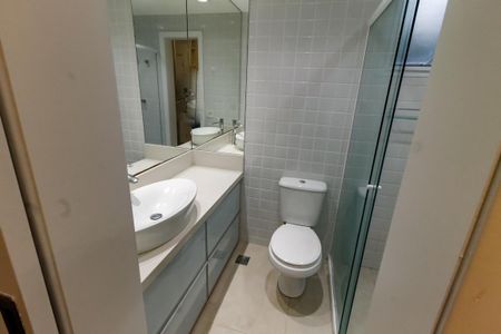 Apartamento para alugar com 138m², 3 quartos e 2 vagas Apartamento para alugar com 138m², 3 quartos e 2 vagasBanheiro da Suíte 3