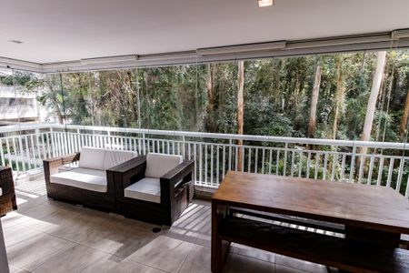 Varanda gourmet de apartamento para alugar com 3 quartos, 138m² em Vila Andrade, São Paulo