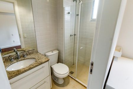 Apartamento para alugar com 138m², 3 quartos e 2 vagas Apartamento para alugar com 138m², 3 quartos e 2 vagasBanheiro da Suíte 1