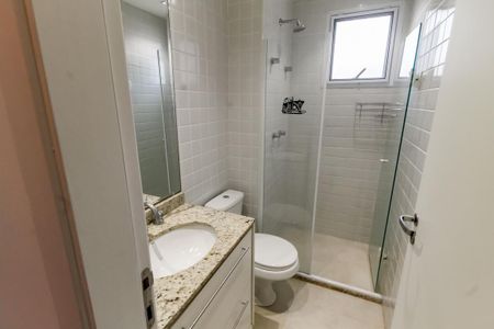 Apartamento para alugar com 138m², 3 quartos e 2 vagas Apartamento para alugar com 138m², 3 quartos e 2 vagasBanheiro da Suíte 2