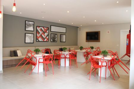 Studio à venda com 23m², 1 quarto e sem vagaÁrea comum - Salão de festas