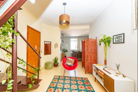 Sala 1 de apartamento à venda com 3 quartos, 110m² em Nova Granada, Belo Horizonte