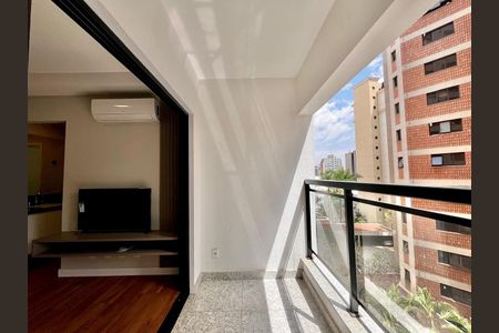 Varanda Gourmet de apartamento para alugar com 1 quarto, 51m² em Cambuí, Campinas