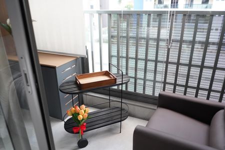 Sacada do Studio de kitnet/studio para alugar com 1 quarto, 25m² em Vila Regente Feijó, São Paulo