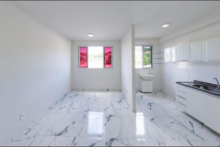 Sala de apartamento para alugar com 2 quartos, 50m² em Salgado Filho, Belo Horizonte