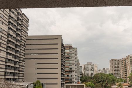 Vista do Varanda do Studio de kitnet/studio à venda com 1 quarto, 24m² em Indianópolis, São Paulo