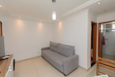 Sala de apartamento à venda com 2 quartos, 52m² em Diamante, Belo Horizonte