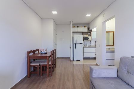 Sala de apartamento à venda com 1 quarto, 52m² em Jardim Trussardi, São Paulo