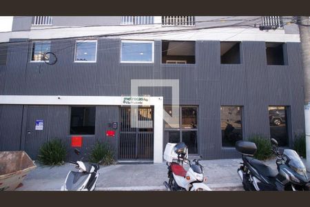 Apartamento à venda com 15m², 1 quarto e sem vaga Apartamento à venda com 15m², 1 quarto e sem vagaFachada e portaria