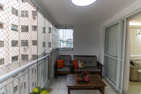 Varanda da Sala de apartamento à venda com 3 quartos, 98m² em Santa Rosa, Niterói