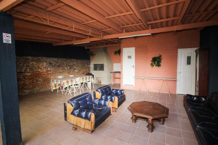 Área comum - Churrasqueira de casa de condomínio para alugar com 1 quarto, 15m² em Azenha, Porto Alegre