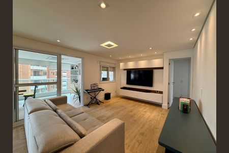 Sala de apartamento à venda com 3 quartos, 164m² em Brooklin, São Paulo