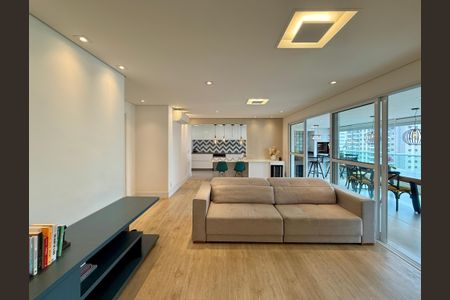 Sala de apartamento à venda com 3 quartos, 164m² em Brooklin, São Paulo