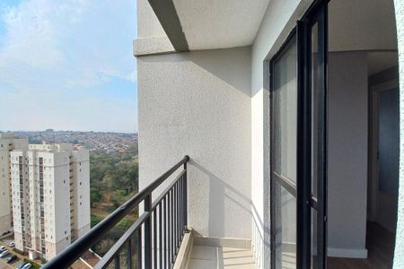 Varanda da Sala de apartamento à venda com 2 quartos, 48m² em Residencial Parque da Fazenda, Campinas