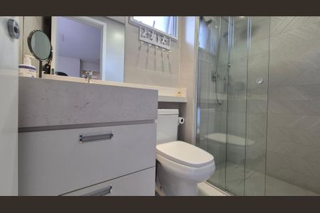 Apartamento à venda com 91m², 3 quartos e 2 vagasBanheiro da Suíte