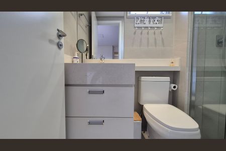 Apartamento à venda com 91m², 3 quartos e 2 vagasBanheiro da Suíte