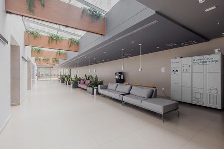 Studio à venda com 25m², 1 quarto e sem vagaHall social