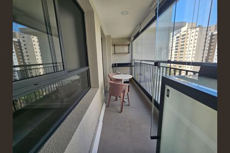 Sacada de apartamento para alugar com 1 quarto, 35m² em Cidade Monções, São Paulo