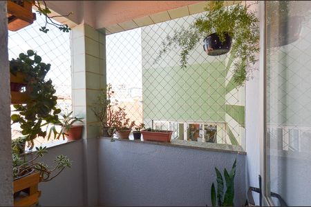 Varanda da Sala de apartamento à venda com 4 quartos, 110m² em Colégio Batista, Belo Horizonte