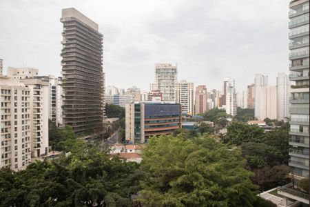 Vista da Varanda de apartamento para alugar com 1 quarto, 49m² em Vila Nova Conceição, São Paulo