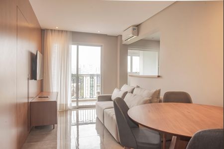 Sala de apartamento para alugar com 1 quarto, 49m² em Vila Nova Conceição, São Paulo