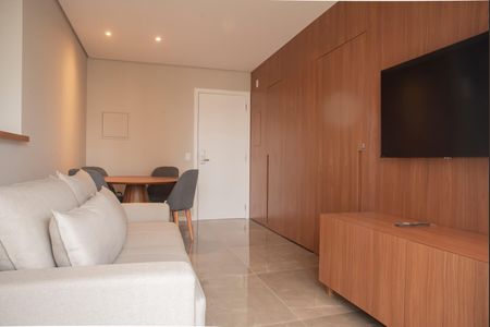 Sala de apartamento para alugar com 1 quarto, 49m² em Vila Nova Conceição, São Paulo
