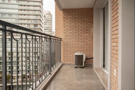 Varanda de apartamento para alugar com 1 quarto, 49m² em Vila Nova Conceição, São Paulo