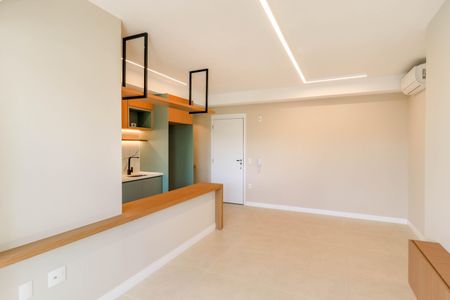 Sala de apartamento à venda com 2 quartos, 71m² em Brooklin, São Paulo