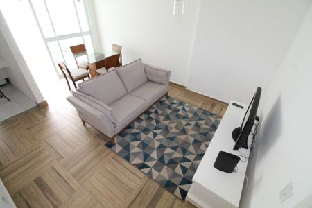 Sala de apartamento para alugar com 1 quarto, 58m² em Jardim das Colinas, São José dos Campos