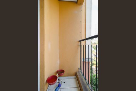Varanda da Sala de apartamento à venda com 2 quartos, 58m² em Vila Andrade, São Paulo