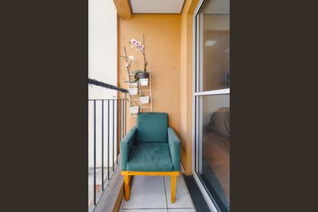 Varanda da Sala de apartamento à venda com 2 quartos, 58m² em Vila Andrade, São Paulo