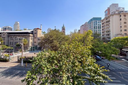 Vista Sacada de kitnet/studio à venda com 1 quarto, 24m² em Jardim Paulista, São Paulo