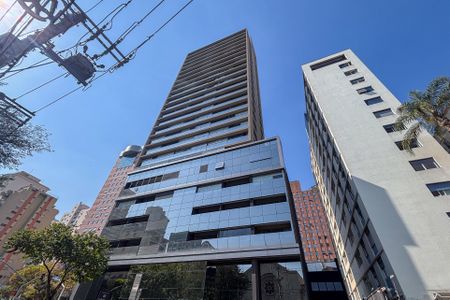 Studio para alugar com 24m², 1 quarto e sem vaga Studio para alugar com 24m², 1 quarto e sem vagaFachada