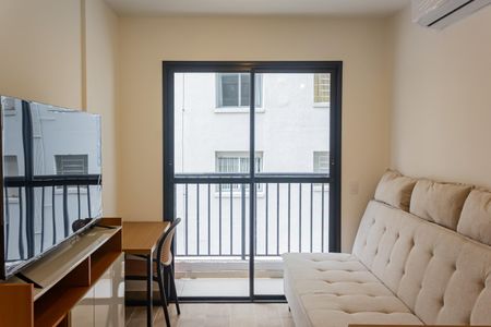 Sala/Cozinha de apartamento para alugar com 1 quarto, 27m² em Perdizes, São Paulo