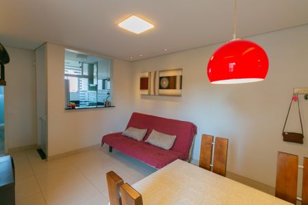 Sala de apartamento à venda com 2 quartos, 60m² em Castelo, Belo Horizonte