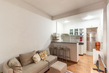Sala de apartamento à venda com 1 quarto, 44m² em Vila Buarque, São Paulo