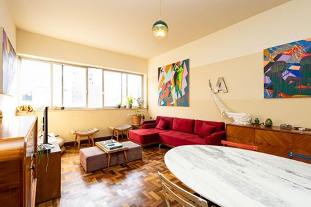 Sala de apartamento para alugar com 3 quartos, 105m² em Consolação, São Paulo