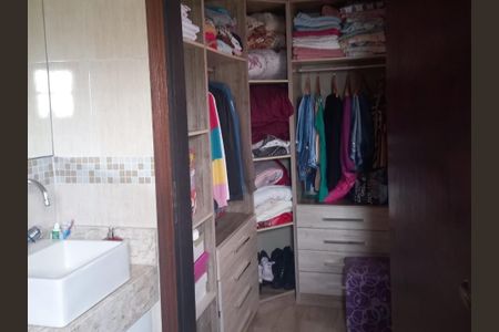 Banheiro da Suíte de casa à venda com 2 quartos, 120m² em Jardim Santo Alberto, Santo André