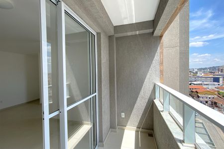 Varanda da Sala de apartamento para alugar com 2 quartos, 60m² em Nova Suíça, Belo Horizonte