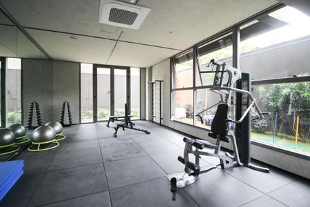 Studio à venda com 29m², 1 quarto e sem vaga Studio à venda com 29m², 1 quarto e sem vagaÁrea comum - Academia