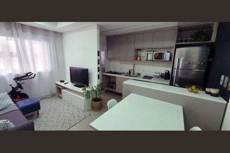 Sala de apartamento para alugar com 1 quarto, 35m² em Barra Funda, São Paulo