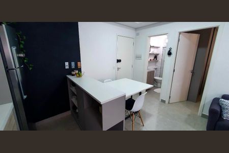 Sala de apartamento para alugar com 1 quarto, 35m² em Barra Funda, São Paulo