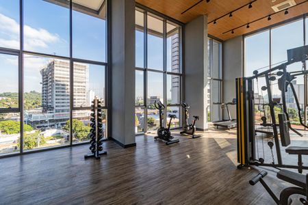 Studio para alugar com 29m², 1 quarto e sem vaga Studio para alugar com 29m², 1 quarto e sem vagaÁrea comum - Academia