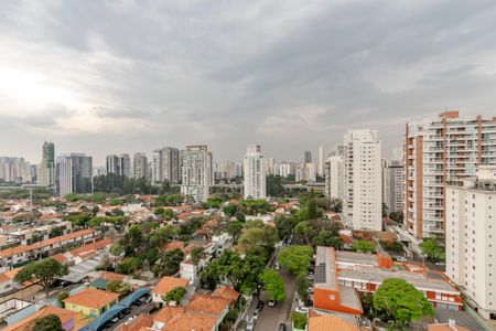 Vista da Sala de apartamento para alugar com 3 quartos, 168m² em Vila Cordeiro, São Paulo